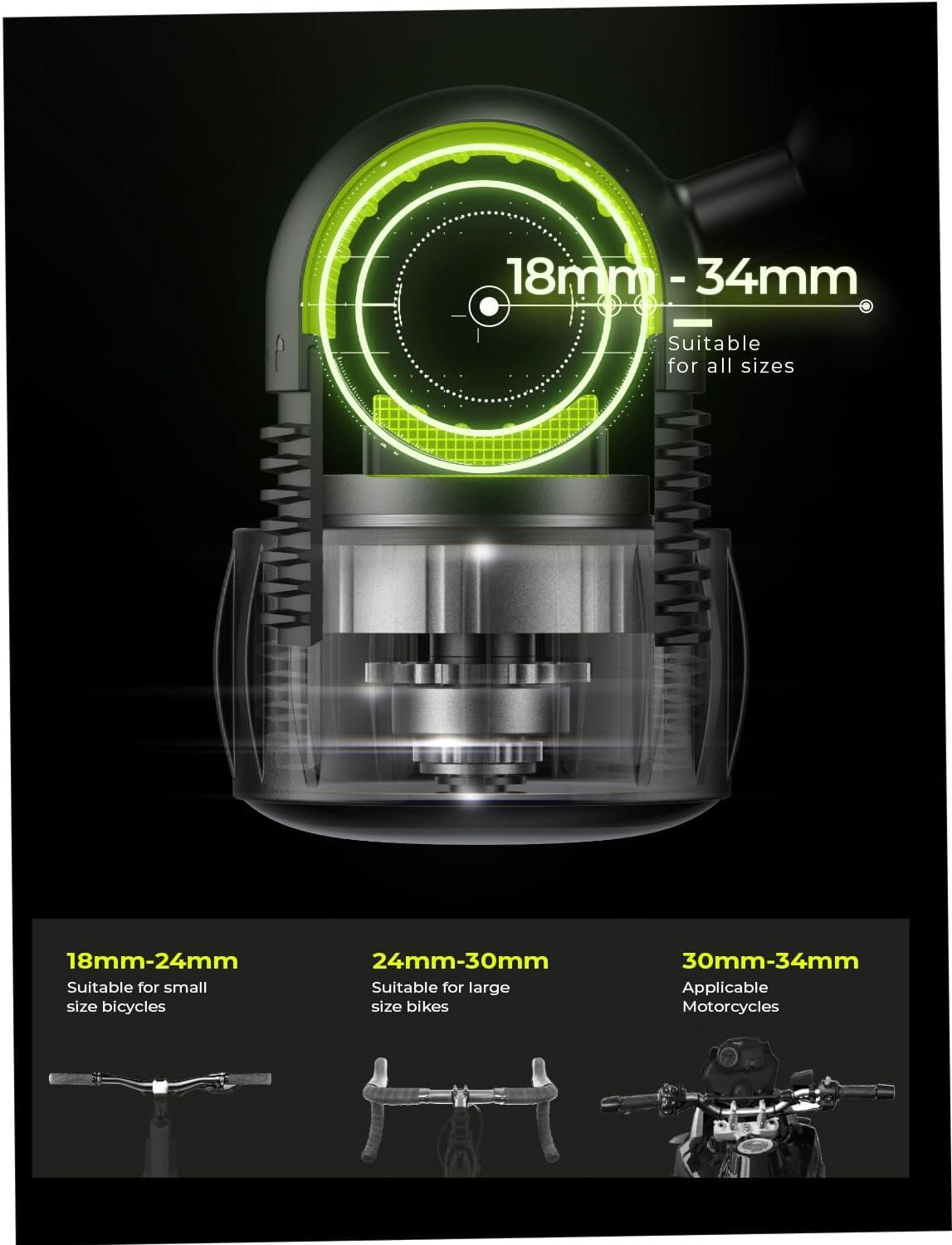 imageLISEN Bike Phone Holder Super Easy Install Ultra Stable Motorcycle Phone Mount Bicycle Handlebar Holder Mount for Adults Kids Bike Bicycle Ebike Gear Accessories for iPhone Samsung Google PixelUpgradeBlue