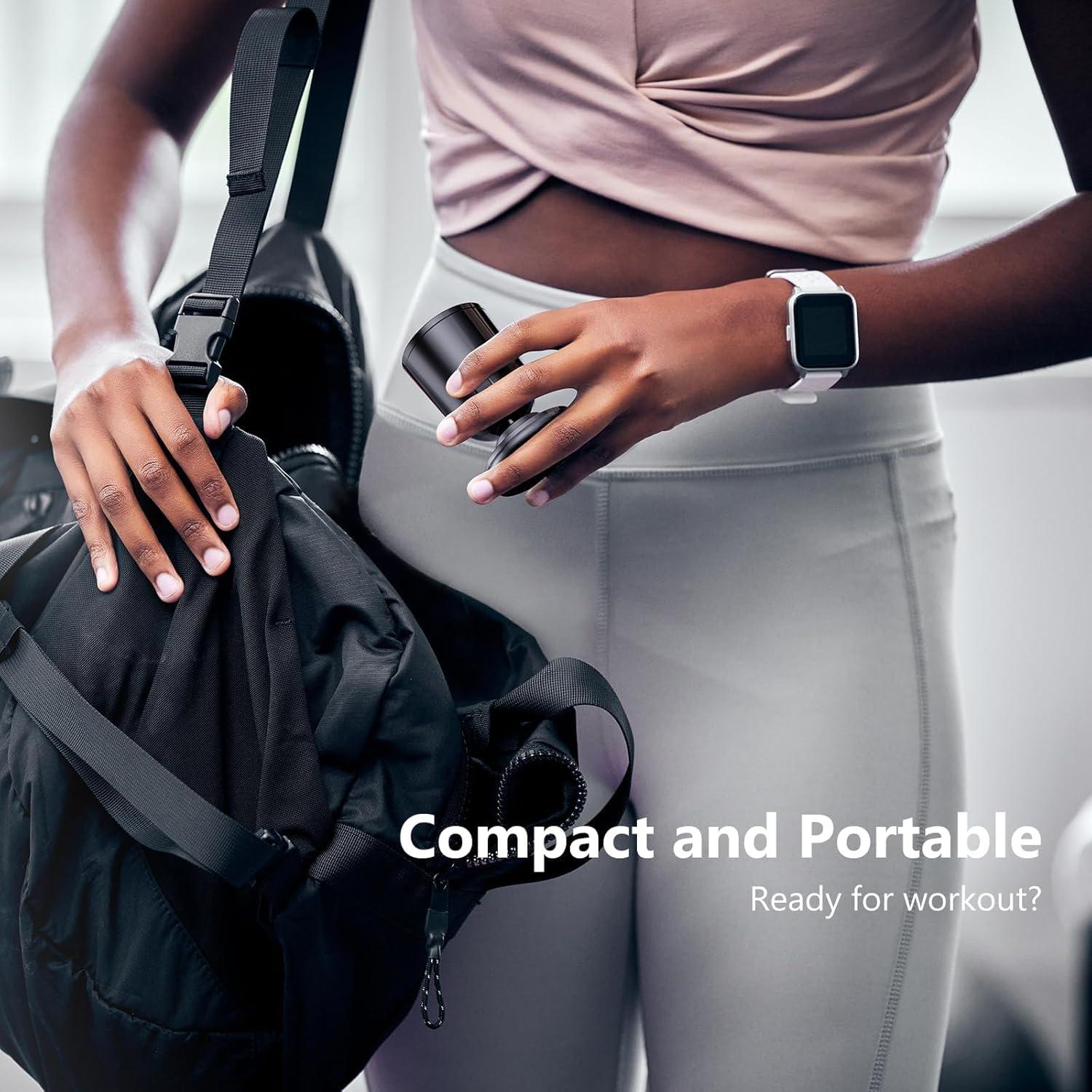 imageMiiKARE Gym Phone Holder Magnetic 360 Rotating Home ampamp Gym Essentials for All BlackMagsafeBlack