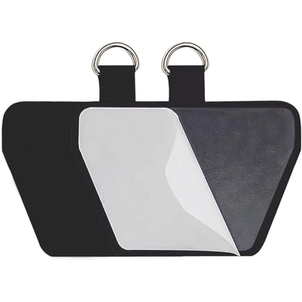 imagetakyu Phone Tether Tab 4 Pack Universal Phone Safety Tether Connector Without Adhesive Compatible for Most Smartphones BlackBlack X2