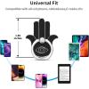 TACOMEGE Hand Phone Grip Holder, Evil Eye Phone Ring Stand Compatible with Smartphone, Tablet, E-Reader, Etc (PHGR-BK)(PHGR-BK)