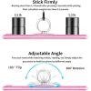 TACOMEGE Heart Cell Phone Ring Holder for Women Grils, Glittering Phone Grips Stand for Smartphone Tablet (Pink)(Pink)