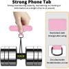 TACOMEGE Phone Tether Tab for iPhone, Cell Phone Lanyard Patch, Phone Strap Replacement Part for All Full Phone Cases (Pink)(Pink)