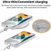 TACOMEGE Phone Tether Tab for iPhone, Cell Phone Lanyard Patch, Phone Strap Replacement Part for All Full Phone Cases(Light Grey)