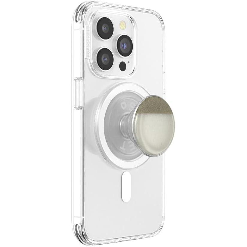 imagePopSockets Phone Grip for MagSafe with Kickstand Magnetic Stand Swappable Top Secure Hold for iPhone MagSafe Cases Phone ampamp Tablet Grip Light BlueStoneware