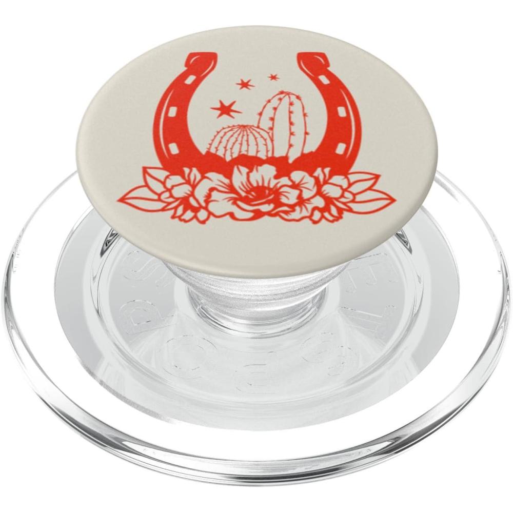 imagePopSockets Phone Grip with Expanding Kickstand  Lucky Spur PopSockets PopGrip for MagSafeMagnetic PopGrip