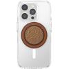 PopSockets Phone Grip for MagSafe with Kickstand, Magnetic Stand, Swappable Top, Secure Hold for iPhone MagSafe Cases, Phone & Tablet Grip, Cute PopSockets – Enamel Desert Gem Bloom(Enamel Hammered Copper Tone)