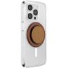 PopSockets Phone Grip for MagSafe with Kickstand, Magnetic Stand, Swappable Top, Secure Hold for iPhone MagSafe Cases, Phone & Tablet Grip, Cute PopSockets – Enamel Desert Gem Bloom(Enamel Hammered Copper Tone)