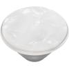 PopSockets Phone Grip for MagSafe with Kickstand, Magnetic Stand, Swappable Top, Secure Hold for iPhone MagSafe Cases, Phone & Tablet Grip, Cute PopSockets – Enamel Coconut Crème(Pearl White)