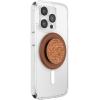 PopSockets Phone Grip for MagSafe with Kickstand, Magnetic Stand, Swappable Top, Secure Hold for iPhone MagSafe Cases, Phone & Tablet Grip, Cute PopSockets – Enamel Desert Gem Bloom(Fata Morgana Amber)