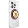 PopSockets Phone Grip for MagSafe with Kickstand, Magnetic Stand, Swappable Top, Secure Hold for iPhone MagSafe Cases, Phone & Tablet Grip, Cute PopSockets – Enamel Desert Gem Bloom(Sun Jewel Mauve)