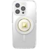 PopSockets Phone Grip for MagSafe with Kickstand, Magnetic Stand, Swappable Top, Secure Hold for iPhone MagSafe Cases, Phone & Tablet Grip, Cute PopSockets – Enamel Coconut Crème(Enamel Raviolo)