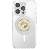 PopSockets Phone Grip for MagSafe with Kickstand, Magnetic Stand, Swappable Top, Secure Hold for iPhone MagSafe Cases, Phone & Tablet Grip, Cute PopSockets – Enamel Desert Gem Bloom(Venus White)