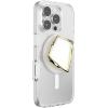 PopSockets Phone Grip for MagSafe with Kickstand, Magnetic Stand, Swappable Top, Secure Hold for iPhone MagSafe Cases, Phone & Tablet Grip, Cute PopSockets – Enamel Desert Gem Bloom(Horchata Cut)