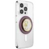 PopSockets Phone Grip for MagSafe with Kickstand, Magnetic Stand, Swappable Top, Secure Hold for iPhone MagSafe Cases, Phone & Tablet Grip, Cute PopSockets – Enamel Desert Gem Bloom(Enamel Scorpio)