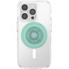 PopSockets Phone Grip for MagSafe with Kickstand, Magnetic Stand, Swappable Top, Secure Hold for iPhone MagSafe Cases, Phone & Tablet Grip, Cute PopSockets – Enamel Coconut Crème(Pool)