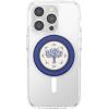 PopSockets Phone Grip for MagSafe with Kickstand, Magnetic Stand, Swappable Top, Secure Hold for iPhone MagSafe Cases, Phone & Tablet Grip, Cute PopSockets – Enamel Coconut Crème(Olive Tree)