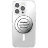 PopSockets Phone Grip for MagSafe with Kickstand, Magnetic Stand, Swappable Top, Secure Hold for iPhone MagSafe Cases, Phone & Tablet Grip, Cute PopSockets – Enamel Coconut Crème(Enamel Seashore)