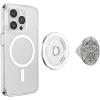 PopSockets Phone Grip for MagSafe with Kickstand, Magnetic Stand, Swappable Top, Secure Hold for iPhone MagSafe Cases, Phone & Tablet Grip, Cute PopSockets – Enamel Desert Gem Bloom(Mandala)