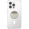 PopSockets Phone Grip for MagSafe with Kickstand, Magnetic Stand, Swappable Top, Secure Hold for iPhone MagSafe Cases, Phone & Tablet Grip -Light Blue(Stoneware)