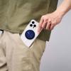 PopSockets Phone Grip for MagSafe with Kickstand, Magnetic Stand, Swappable Top, Secure Hold for iPhone MagSafe Cases, Phone & Tablet Grip -Light Blue(French Navy)