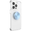 PopSockets Phone Grip for MagSafe with Kickstand, Magnetic Stand, Swappable Top, Secure Hold for iPhone MagSafe Cases, Phone & Tablet Grip -Light Blue(Blue Sigh)