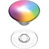 PopSockets Phone Grip for MagSafe with Kickstand, Magnetic Stand, Swappable Top, Secure Hold for iPhone MagSafe Cases, Phone & Tablet Grip -Light Blue(Frosted Palette)