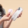 PopSockets Suck-Up™ Suction Grip & Stand, 3-in-1 MagSafe Phone Mount for iPhone, Strong Hold on Mirrors & Glass, Swappable Top, Portable & Reusable – Clear(Opaalescent)
