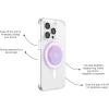 PopSockets Suck-Up™ Suction Grip & Stand, 3-in-1 MagSafe Phone Mount for iPhone, Strong Hold on Mirrors & Glass, Swappable Top, Portable & Reusable – Clear(Opaalescent)