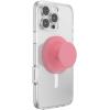 PopSockets Suck-Up™ Suction Grip & Stand, 3-in-1 MagSafe Phone Mount for iPhone, Strong Hold on Mirrors & Glass, Swappable Top, Portable & Reusable – Clear(Putty)