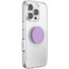 PopSockets Suck-Up™ Suction Grip & Stand, 3-in-1 MagSafe Phone Mount for iPhone, Strong Hold on Mirrors & Glass, Swappable Top, Portable & Reusable – Clear(Wisteria)