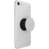 PopSockets Suck-Up™ Suction Grip & Stand, 3-in-1 MagSafe Phone Mount for iPhone, Strong Hold on Mirrors & Glass, Swappable Top, Portable & Reusable – Clear(White on Black)