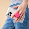 PopSockets Suck-Up™ Suction Grip & Stand, 3-in-1 MagSafe Phone Mount for iPhone, Strong Hold on Mirrors & Glass, Swappable Top, Portable & Reusable – Clear(Neon Pink)