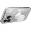 PopSockets Suck-Up™ Suction Grip & Stand, 3-in-1 MagSafe Phone Mount for iPhone, Strong Hold on Mirrors & Glass, Swappable Top, Portable & Reusable – Clear(Blanc Fresh)