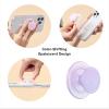 PopSockets Suck-Up™ Suction Grip & Stand, 3-in-1 MagSafe Phone Mount for iPhone, Strong Hold on Mirrors & Glass, Swappable Top, Portable & Reusable – Clear(Opaalescent)