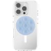 PopSockets Suck-Up™ Suction Grip & Stand, 3-in-1 MagSafe Phone Mount for iPhone, Strong Hold on Mirrors & Glass, Swappable Top, Portable & Reusable – Clear(Frost)