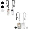 Universal Cell Phone Lanyard, Crossbody Lanyard with Adjustable Nylon Neck Strap Compatible for Every Mobile Phone