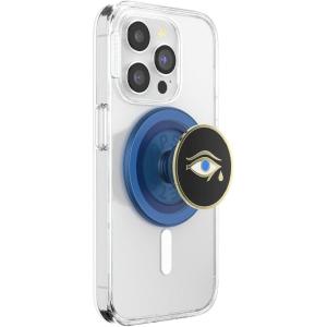 PopSockets Phone Grip for MagSafe with Kickstand, Magnetic Stand, Swappable Top, Secure Hold for iPhone MagSafe Cases, Phone & Tablet Grip, Cute PopSockets – Enamel Desert Gem Bloom(Prosper)