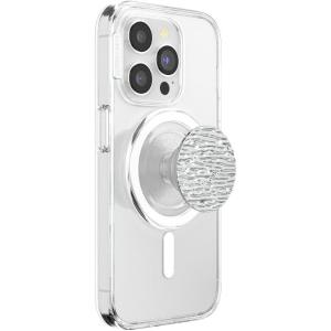 PopSockets Phone Grip for MagSafe with Kickstand, Magnetic Stand, Swappable Top, Secure Hold for iPhone MagSafe Cases, Phone & Tablet Grip, Cute PopSockets – Enamel Coconut Crème(Fata Morgana)