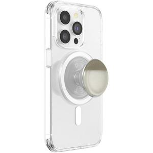 PopSockets Phone Grip for MagSafe with Kickstand, Magnetic Stand, Swappable Top, Secure Hold for iPhone MagSafe Cases, Phone & Tablet Grip -Light Blue(Stoneware)