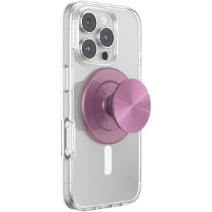 PopSockets Phone Grip for MagSafe with Kickstand, Magnetic Stand, Swappable Top, Secure Hold for iPhone MagSafe Cases, Phone & Tablet Grip -Light Blue(Mauve Radial)