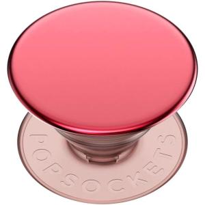 PopSockets Phone Grip for MagSafe with Kickstand, Magnetic Stand, Swappable Top, Secure Hold for iPhone MagSafe Cases, Phone & Tablet Grip -Light Blue(Rouge)