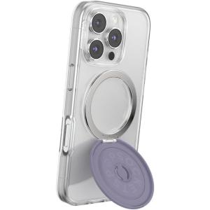 PopSockets Suck-Up™ Suction Grip & Stand, 3-in-1 MagSafe Phone Mount for iPhone, Strong Hold on Mirrors & Glass, Swappable Top, Portable & Reusable – Clear(Dusk)