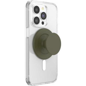 PopSockets Suck-Up™ Suction Grip & Stand, 3-in-1 MagSafe Phone Mount for iPhone, Strong Hold on Mirrors & Glass, Swappable Top, Portable & Reusable – Clear(Soft Touch Fatigue)