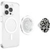PopSockets Floral Phone Grip & Stand – Black Mod Flower PopSockets PopGrip for MagSafe(Magnetic PopGrip)
