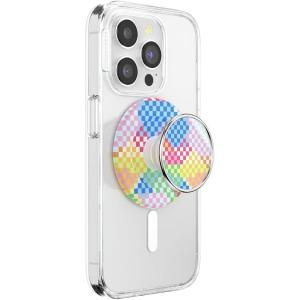 PopSockets Phone Grip for MagSafe with Kickstand, Magnetic Stand, Swappable Top, Secure Hold for iPhone MagSafe Cases, Phone & Tablet Grip – Enamel That’s a Weave