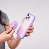 PopSockets Phone Grip for MagSafe with Kickstand, Magnetic Stand, Swappable Top, Secure Hold for iPhone MagSafe Cases, Phone & Tablet Grip, Cute PopSockets, Pink, Purple – Aura(Aura)