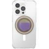 PopSockets Phone Grip for MagSafe with Kickstand, Magnetic Stand, Swappable Top, Secure Hold for iPhone MagSafe Cases, Phone & Tablet Grip, Cute PopSockets, Pink, Purple – Aura(Lavender)