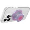 PopSockets Phone Grip for MagSafe with Kickstand, Magnetic Stand, Swappable Top, Secure Hold for iPhone MagSafe Cases, Phone & Tablet Grip, Cute PopSockets, Pink, Purple – Aura(Aura)
