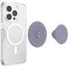 PopSockets Phone Grip for MagSafe with Kickstand, Magnetic Stand, Swappable Top, Secure Hold for iPhone MagSafe Cases, Phone & Tablet Grip, Cute PopSockets, Pink, Purple – Aura(Soft Touch Dusk)