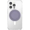 PopSockets Phone Grip for MagSafe with Kickstand, Magnetic Stand, Swappable Top, Secure Hold for iPhone MagSafe Cases, Phone & Tablet Grip, Cute PopSockets, Pink, Purple – Aura(Soft Touch Dusk)